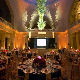 Dome Dinner With Screen 2 At Va Museum 31965479747 O